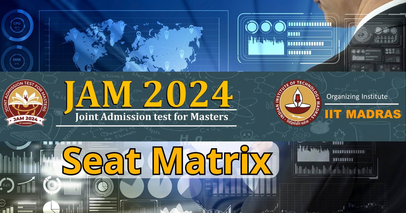 IIT JAM 2024 Seat Matrix