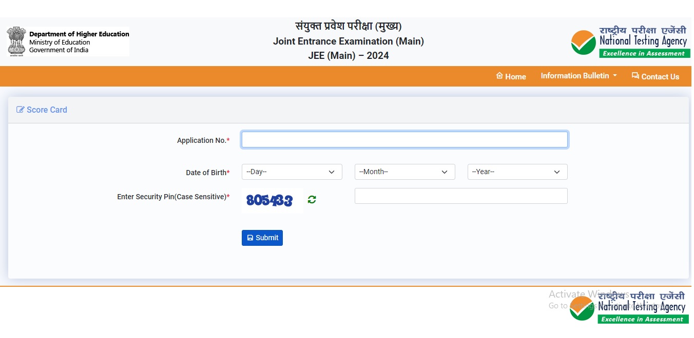 JEE Main Result 2024