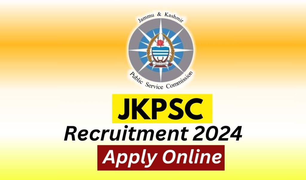 JKPSC Recruitment 2024