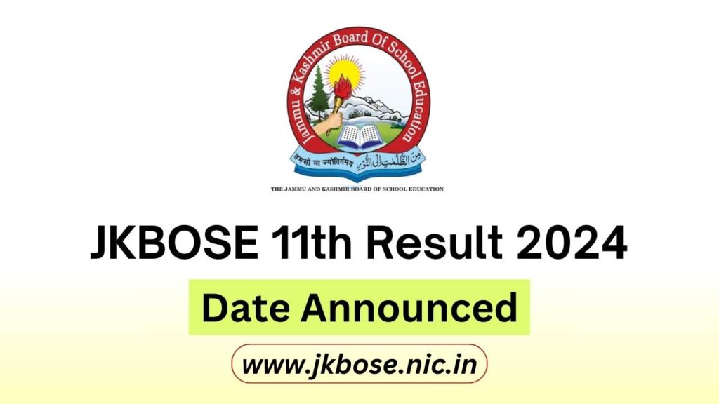 JKBOSE 11th Result 2024