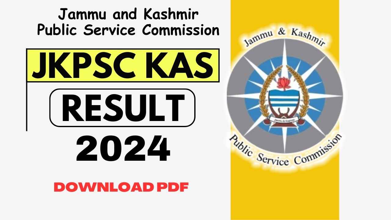 JKPSC KAS Result 2024